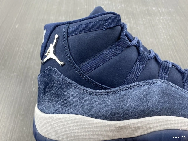 Rep TBkick Air Midnight WMNS Jordan Velvet 11 AR0715-441 Navy 0728